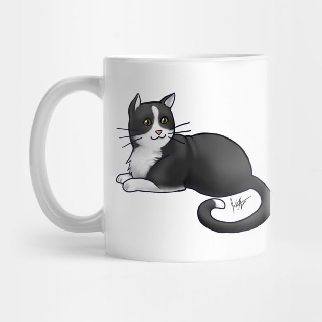 Cat - American Shorthair - Tuxedo by Jen's Dogs Custom Gifts and Designs